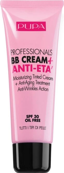 Pupa Milano Professionals BB Cream + Anti-Eta - 001 Nude -Poeder and Foundation Winkel 447x1200