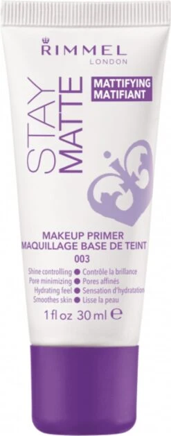 Rimmel London Stay Matte Primer - 003 Transparant -Poeder and Foundation Winkel 471x1200 1