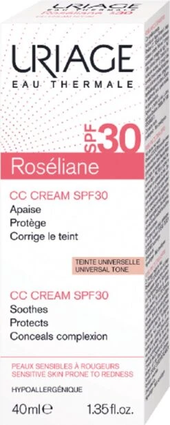 Uriage Roséliane Cc Crème Spf30 -Poeder and Foundation Winkel 480x1200 1