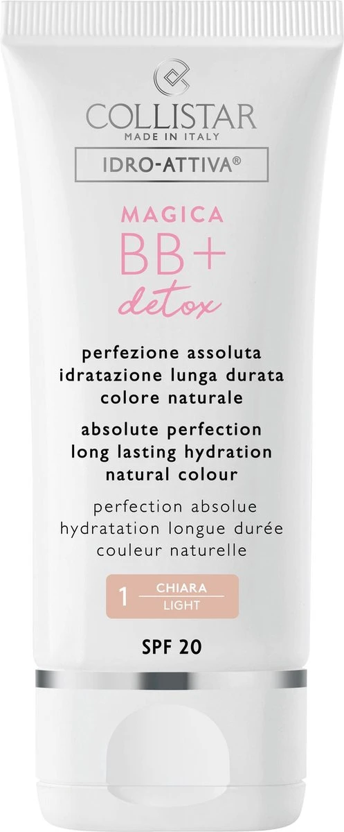 Collistar Magica BB + Detox 1 Light - 50 Ml - BB Cream 3 Collistar Magica BB + Detox 1 Light - 50 Ml - BB Cream - Afbeelding 3