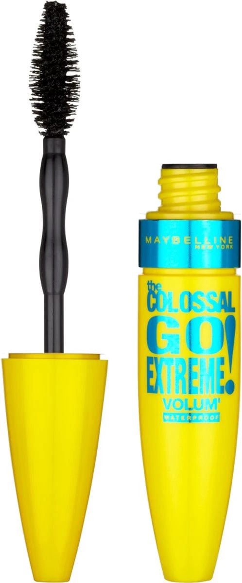 Maybelline Volum'Express Colossal Go Extreme! - Zwart - Waterproof Mascara 4 Maybelline Volum'Express Colossal Go Extreme! - Zwart - Waterproof Mascara - Afbeelding 4