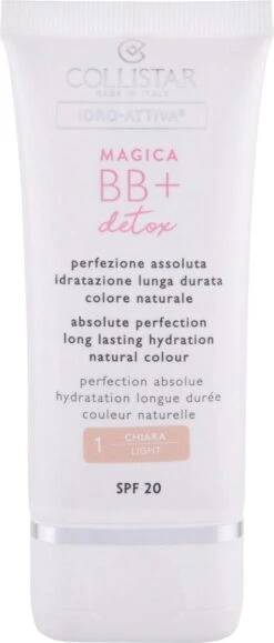 Collistar Magica BB + Detox 1 Light - 50 Ml - BB Cream 10 Collistar Magica BB + Detox 1 Light - 50 Ml - BB Cream -Poeder and Foundation Winkel 512x1200 1