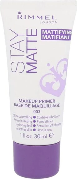Rimmel London Stay Matte Primer - 003 Transparant -Poeder and Foundation Winkel 516x1200 3
