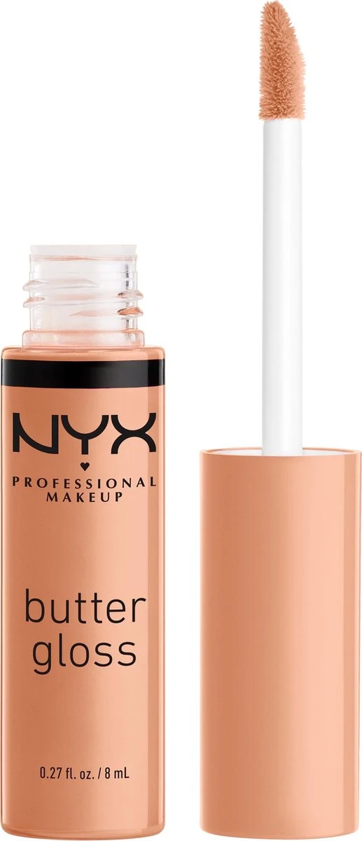 NYX Professional Makeup Butter Gloss - Fortune Cookie BLG13 - Lipgloss - 8 Ml 2 NYX Professional Makeup Butter Gloss - Fortune Cookie BLG13 - Lipgloss - 8 Ml - Afbeelding 2