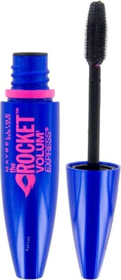 Maybelline Volum Express Mascara - The Rocket Black -Poeder and Foundation Winkel 521x1200 2