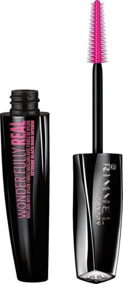 Rimmel London Wonder'fully Real Mascara - Volume - Extreme Black 9 Rimmel London Wonder'fully Real Mascara - Volume - Extreme Black -Poeder and Foundation Winkel 523x1200