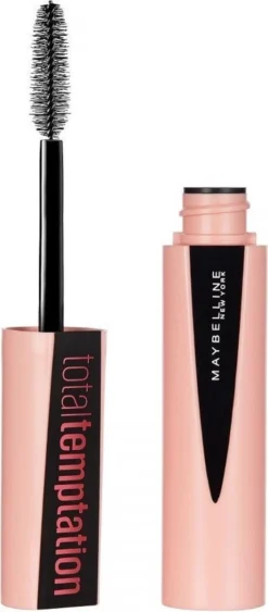 Maybelline Total Temptation Mascara - Zwart 27 Maybelline Total Temptation Mascara - Zwart -Poeder and Foundation Winkel 526x1200 2