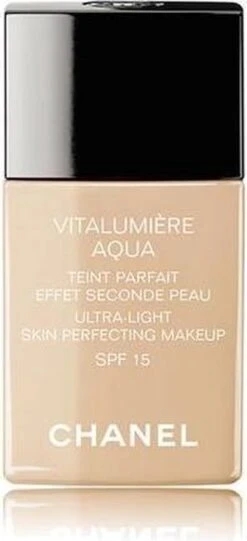 Chanel Vitalumiere Aqua Foundation - 30 Beige - SPF15 - 30 Ml 22 Chanel Vitalumiere Aqua Foundation - 30 Beige - SPF15 - 30 Ml -Poeder and Foundation Winkel 548x1200