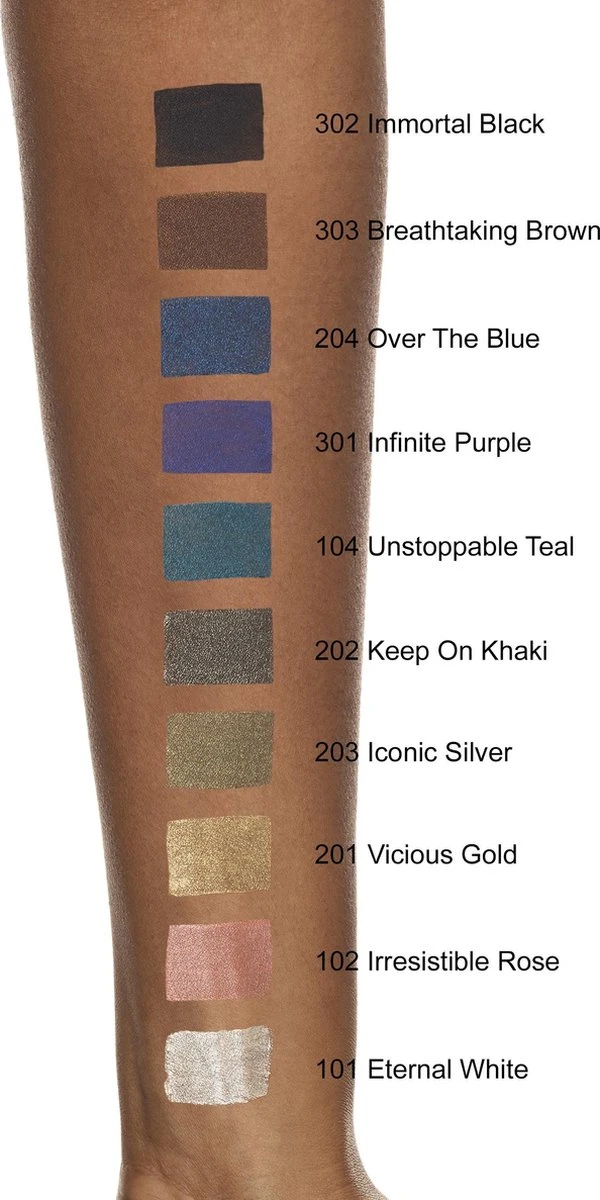 L'Oréal Paris Infallible Eye Paint - 203 Iconic Silver - Oogschaduw 5 L'Oréal Paris Infallible Eye Paint - 203 Iconic Silver - Oogschaduw - Afbeelding 5