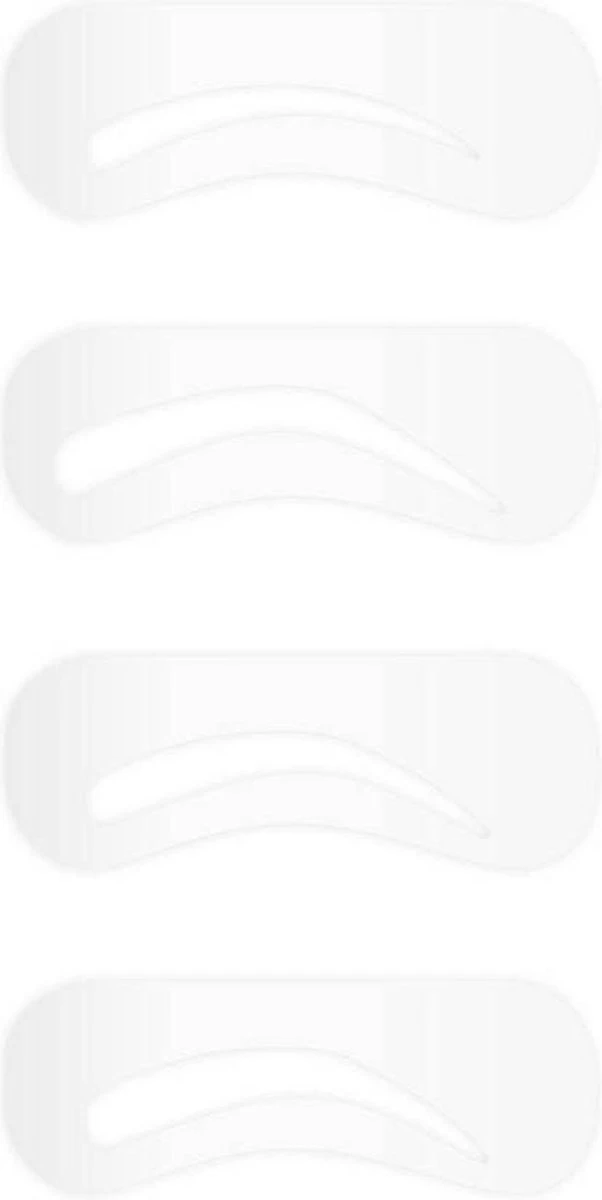 W7 Brow Master Stencil Kit - Wenkbrauw Stencils 2 W7 Brow Master Stencil Kit - Wenkbrauw Stencils - Afbeelding 2