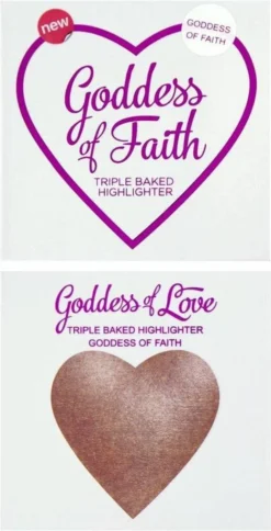 Makeup Revolution Goddess Of Love Tripled Baked Highlighter - Goddess Of Faith 7 Makeup Revolution Goddess Of Love Tripled Baked Highlighter - Goddess Of Faith -Poeder and Foundation Winkel 613x1200