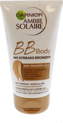 Garnier Ambre Solaire No Streaks BB Body Bronzer - 150 Ml -Poeder and Foundation Winkel 615x1200
