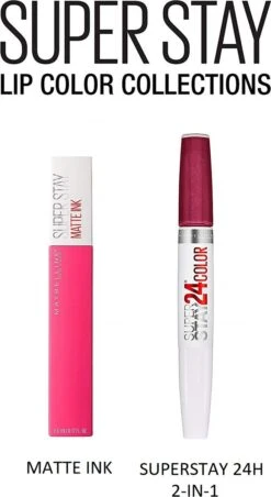 Maybelline Stay Matte Ink Lippenstift - 65 Seductres -Poeder and Foundation Winkel 656x1200 1