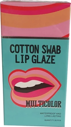 Tattoo Lippenstift Multi-color | Lippenstift Wattenstaafje 20 Stuks | Duurzame Long Lasting Waterdichte Vloeibare Non-stick Tattoo Lipstick | Lip Stain -Poeder and Foundation Winkel 670x1200 1