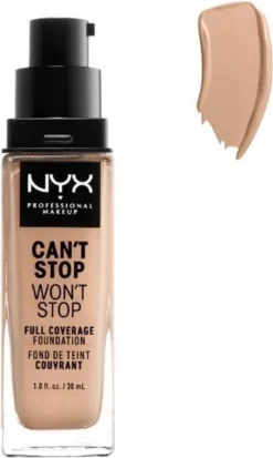 NYX Professional Makeup - Can't Stop Won't Stop Foundation - Natural -Poeder and Foundation Winkel 718x1200