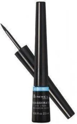 Rimmel London Rimmel Exaggerate Waterproof - Zwart - Eyeliner -Poeder and Foundation Winkel 753x1200 2