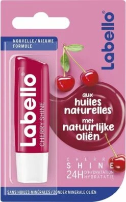 Labello Cherry Shine Lippenbalsem - 4 Balsems -Poeder and Foundation Winkel 754x1200