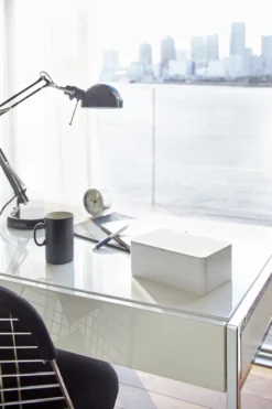 Yamazaki Bakje Voor Vochtige Doekjes - Wit - Met Deksel -Poeder and Foundation Winkel 800x1200 15