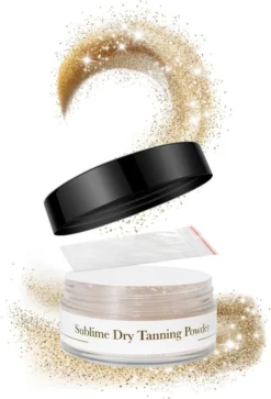 MaMo Subliem - Sublime Dry Tanning Powder - Medium - Baking Powder - Finishing Powder - Met Optie Shimmer - Tanning - Poeder - Spraytan - Glow - Grapes - Visagisten - Finishing Powder - Selftanning Powder - Na Zonnebrand Creme - Foundation - Make-up