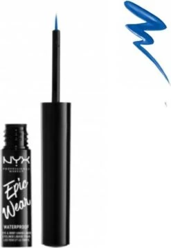 NYX Professional Makeup Epic Wear Liquid Eyeliner - Sapphire EWSPLL05 - 3,5 Ml 8 NYX Professional Makeup Epic Wear Liquid Eyeliner - Sapphire EWSPLL05 - 3,5 Ml -Poeder and Foundation Winkel 831x1200 2