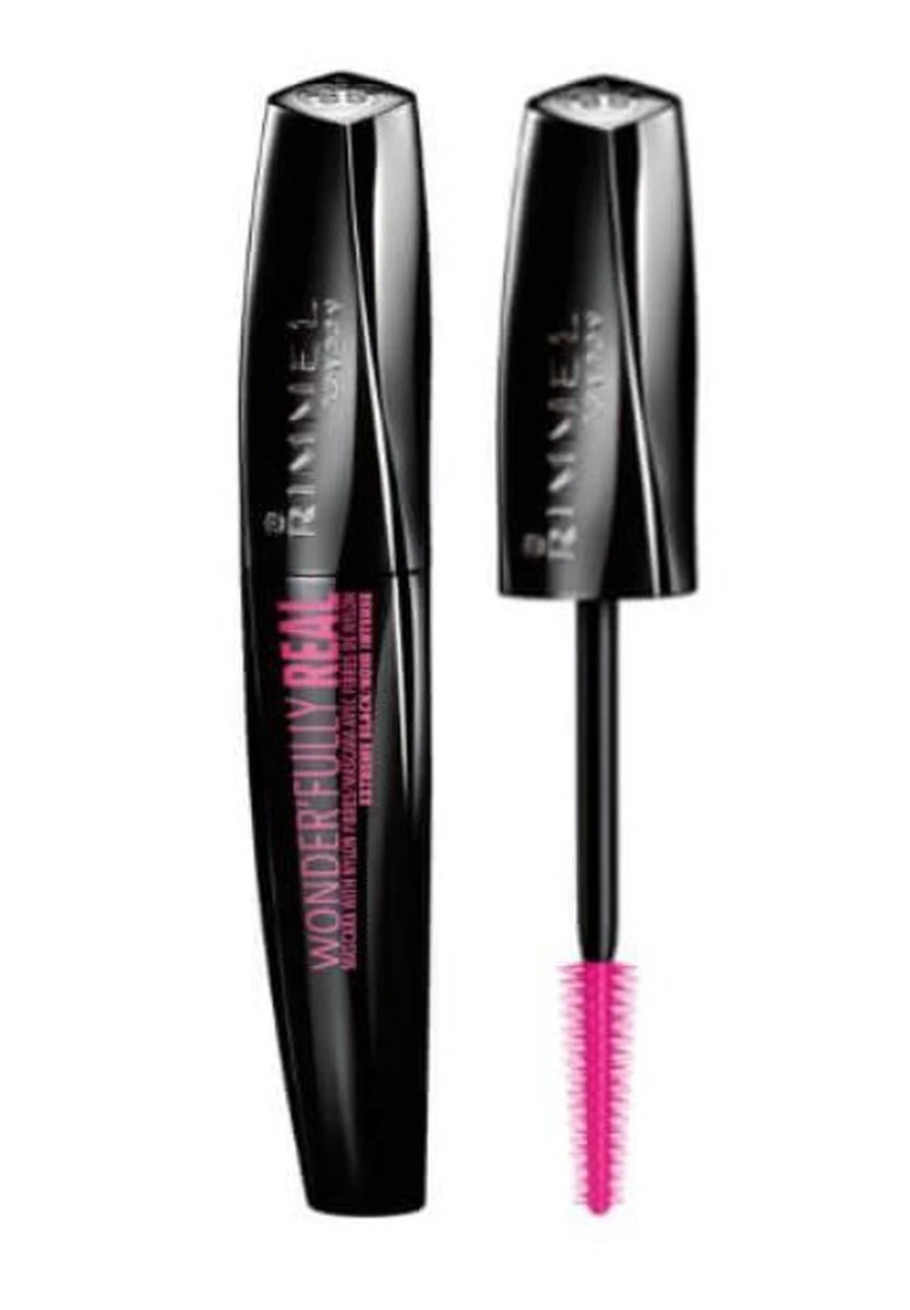Rimmel London Wonder'fully Real Mascara - Volume - Extreme Black 7 Rimmel London Wonder'fully Real Mascara - Volume - Extreme Black - Afbeelding 7