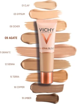 Vichy Minéralblend Foundation - 09 Agata - 30ML - Natuurlijke Dekking -Poeder and Foundation Winkel 885x1200 2