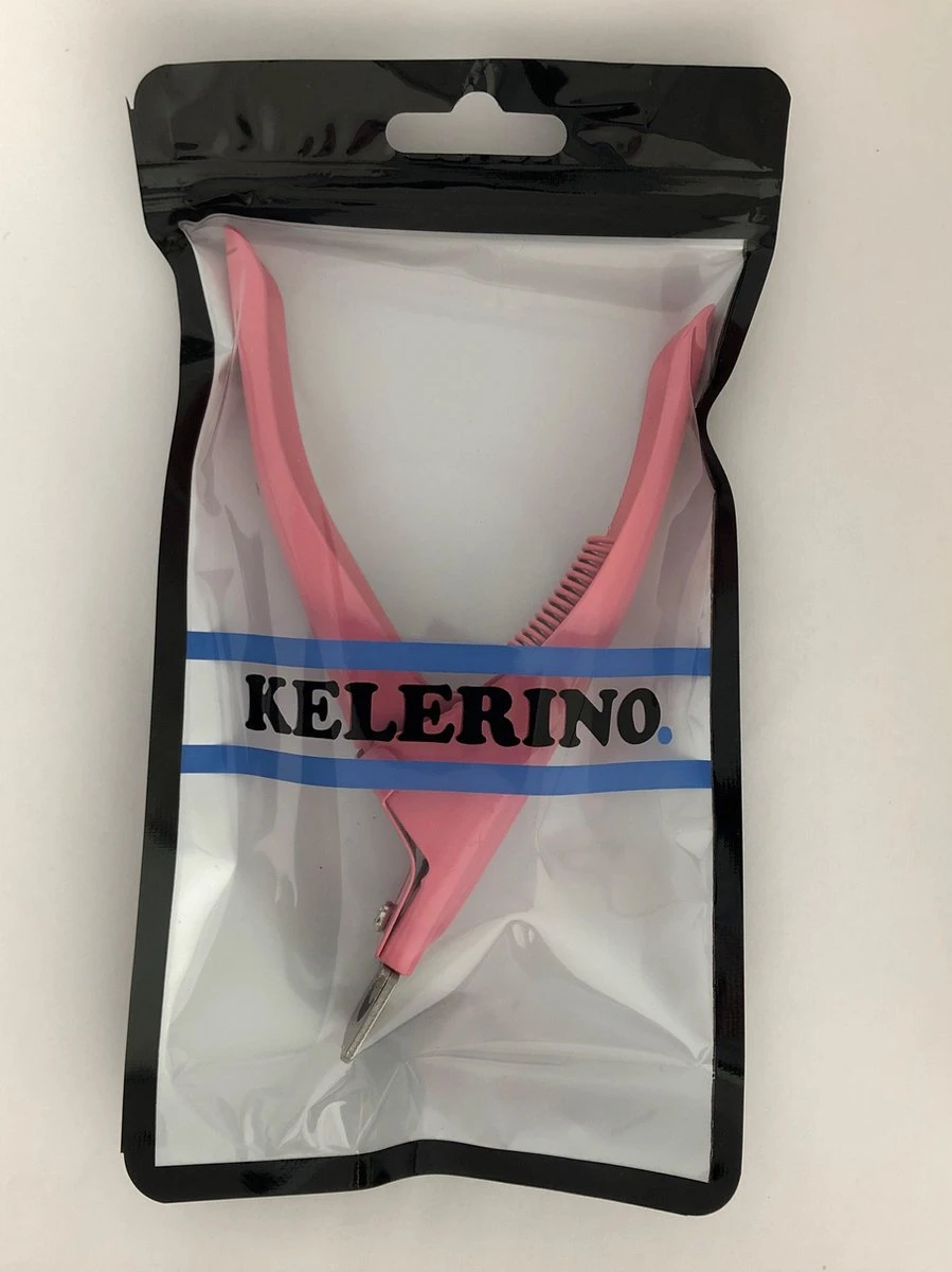 Roze Tipknipper - Nagelknipper Kunstnagels Roze - KELERINO. 2 Roze Tipknipper - Nagelknipper Kunstnagels Roze - KELERINO. - Afbeelding 2