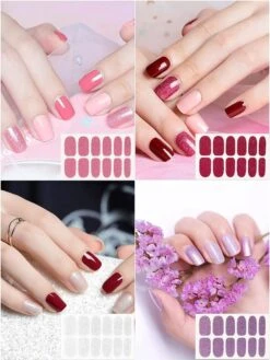 GUAPÀ® Nagelstickers & Nail Wraps - Nail Art - Nagel Folie - Diverse Kleuren Nail Wrap - 32 Vellen Nagelstickers Neon | Nail Wraps Stickers | Neon Nagel Stickers -Poeder and Foundation Winkel 902x1200