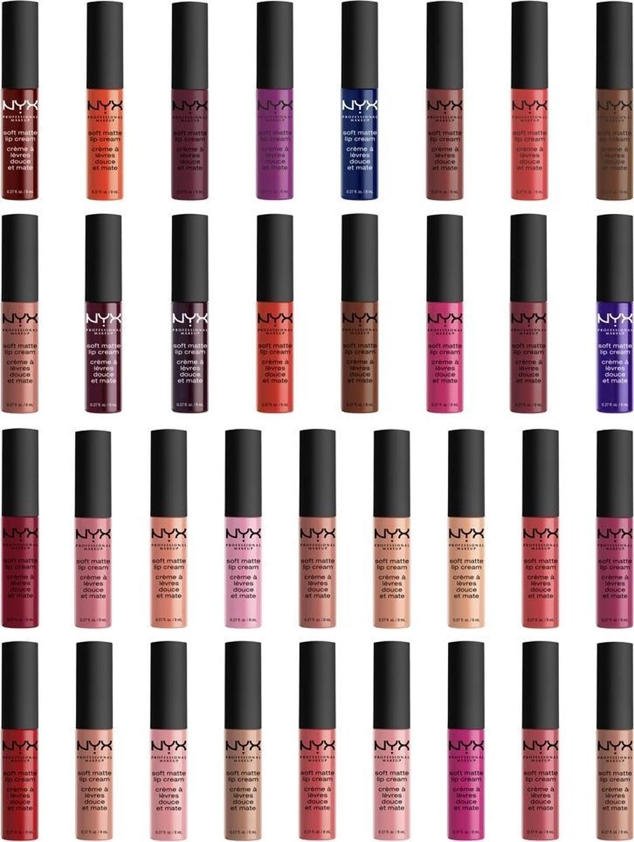 NYX Professional Makeup Soft Matte Lip Cream - Tokyo SMLC03 - Liquid Lippenstift - 8 Ml 7 NYX Professional Makeup Soft Matte Lip Cream - Tokyo SMLC03 - Liquid Lippenstift - 8 Ml - Afbeelding 7