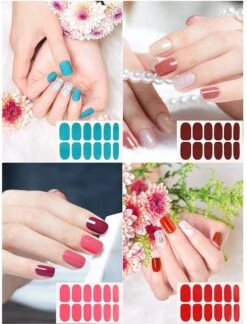 GUAPÀ® Nagelstickers & Nail Wraps - Nail Art - Nagel Folie - Diverse Kleuren Nail Wrap - 32 Vellen Nagelstickers Neon | Nail Wraps Stickers | Neon Nagel Stickers -Poeder and Foundation Winkel 916x1200