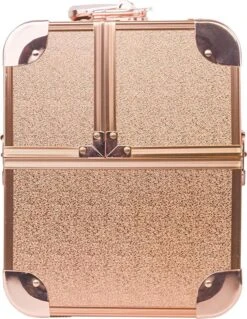 Aluminium Koffer Rosé Gold Met Opbergvakken -Poeder and Foundation Winkel 928x1200 2