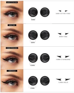MARBL. Cosmetics - Easy Wing - Eyeliner Stempel - 8mm - Waterproof - Vlekproof - Vegan - Dierproefvrij 19 MARBL. Cosmetics - Easy Wing - Eyeliner Stempel - 8mm - Waterproof - Vlekproof - Vegan - Dierproefvrij -Poeder and Foundation Winkel 959x1200 8