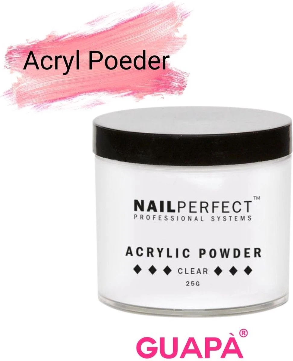 GUAPÀ® Acryl Starterspakket Transparant Clear | Acryl Poeder | Acrylic Liquid | Acryl Penselen | Dappendish | Acryl Nagels | Professionele Kwaliteit 2 GUAPÀ® Acryl Starterspakket Transparant Clear | Acryl Poeder | Acrylic Liquid | Acryl Penselen | Dappendish | Acryl Nagels | Professionele Kwaliteit - Afbeelding 2