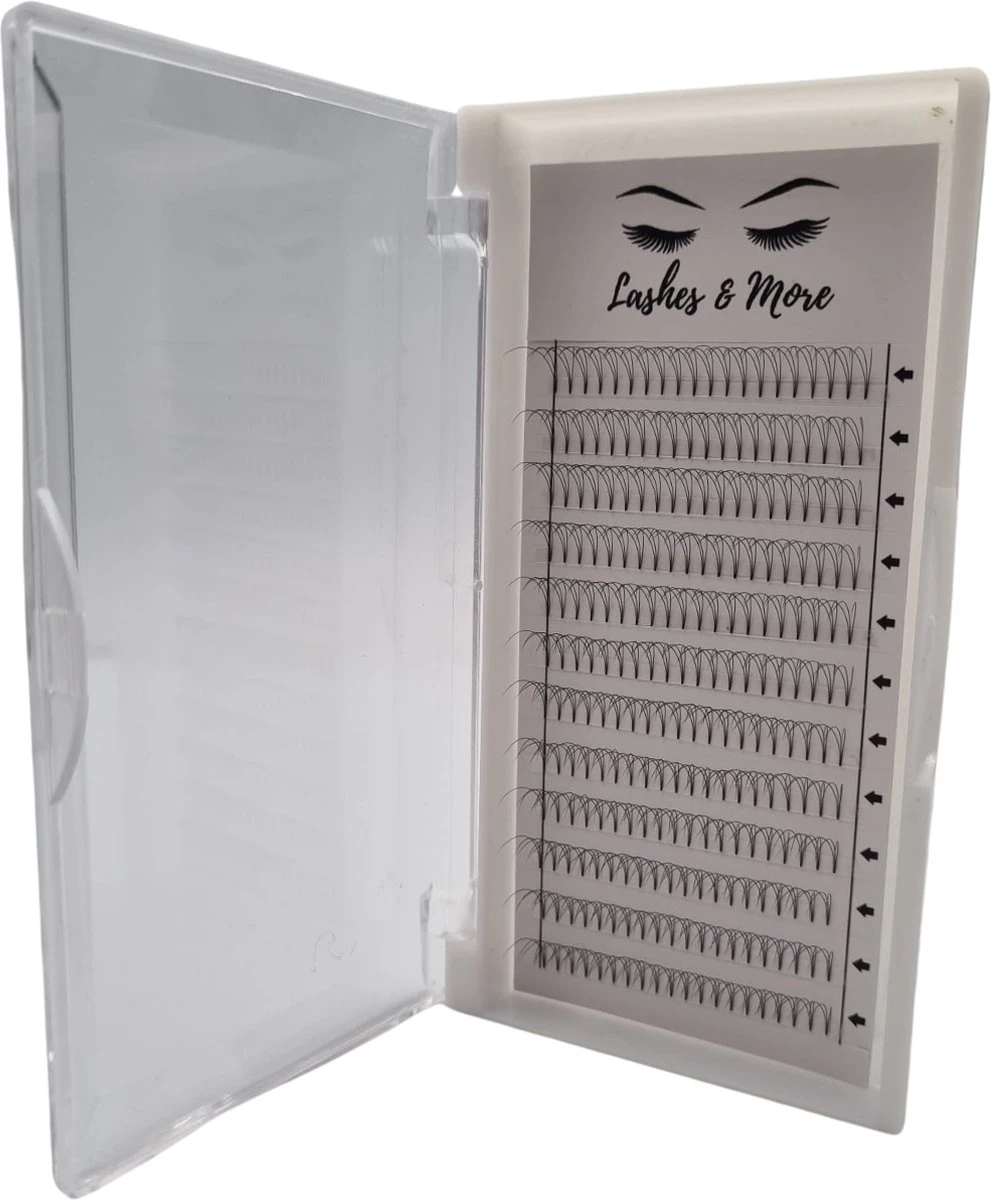 Lashes & More - Nepwimpers - 3D 12mm 0.07 D Krul - Pre-Made Volume Fans – Russian Volume – Pre-Made Fans- Wimperextensions – Wimper Extensions - Verkrijgbaar In Lengte 8mm Tot 15mm 1 Lashes & More - Nepwimpers - 3D 12mm 0.07 D Krul - Pre-Made Volume Fans – Russian Volume – Pre-Made Fans- Wimperextensions – Wimper Extensions - Verkrijgbaar In Lengte 8mm Tot 15mm