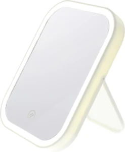 Make Up Spiegel Met Verlichting - Opklapbaar - Inclusief Batterijen - Handspiegel - Scheerspiegel