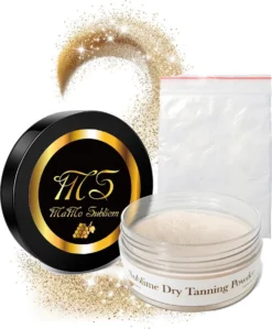 MaMo Subliem - Sublime Dry Tanning Powder - Medium - Baking Powder - Finishing Powder - Met Optie Shimmer - Tanning - Poeder - Spraytan - Glow - Grapes - Visagisten - Finishing Powder - Selftanning Powder - Na Zonnebrand Creme - Foundation - Make-up 9 MaMo Subliem - Sublime Dry Tanning Powder - Medium - Baking Powder - Finishing Powder - Met Optie Shimmer - Tanning - Poeder - Spraytan - Glow - Grapes - Visagisten - Finishing Powder - Selftanning Powder - Na Zonnebrand Creme - Foundation - Make-up -Poeder and Foundation Winkel 992x1200 1