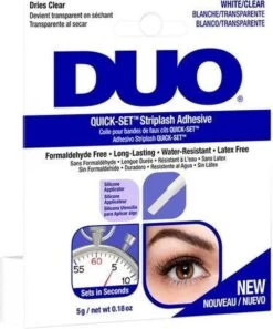 DUO - Quick-Set Lash Adhesive Brush-On Wimperlijm - Clear -Poeder and Foundation Winkel 999x1200 1
